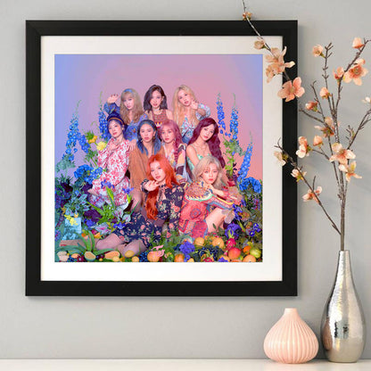 Twice Girls - Full Round Drill Diamond Painting 30*30CM