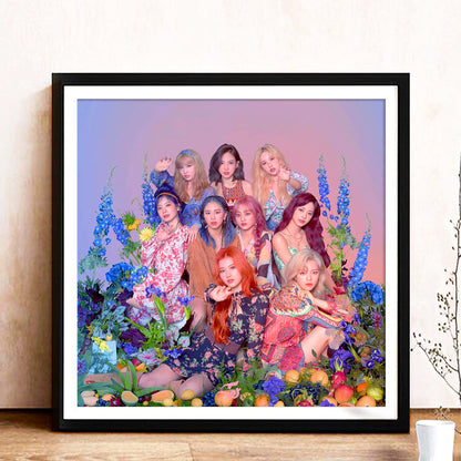 Twice Girls - Full Round Drill Diamond Painting 30*30CM