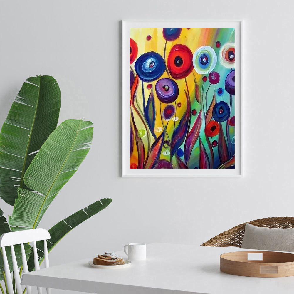 Morning Glory - Full Round Drill Diamond Painting 40*30CM