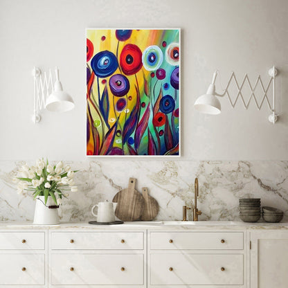 Morning Glory - Full Round Drill Diamond Painting 40*30CM