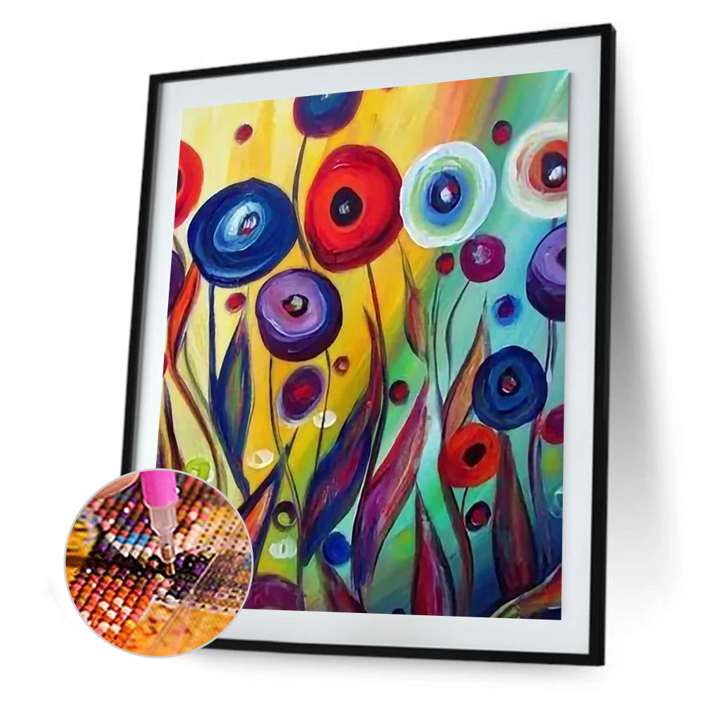 Morning Glory - Full Round Drill Diamond Painting 40*30CM