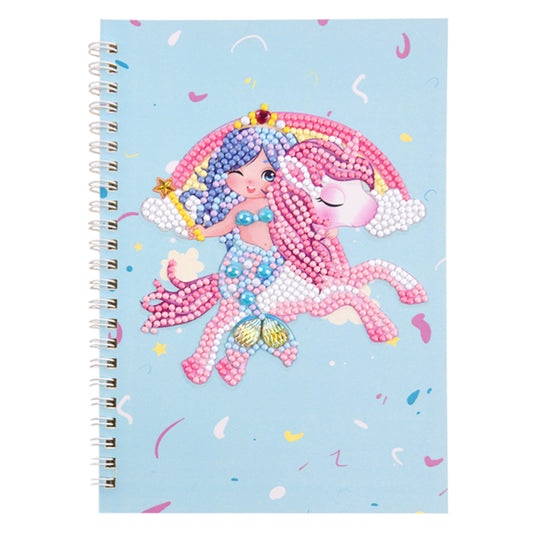 60 Pages Diamond Painting Notebook DIY 5D Rhinestone Drawing Diary Books