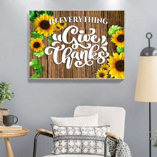 Flower - Full Round Drill Diamond Painting 40*30CM