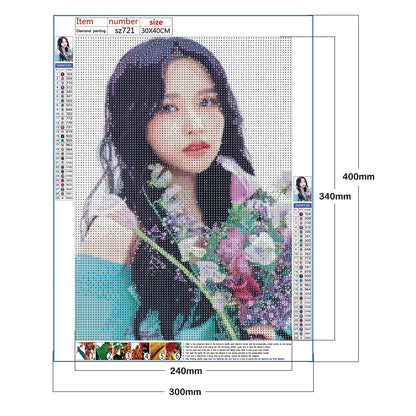 Twice Group - Full Round Drill Diamond Painting 30*40CM