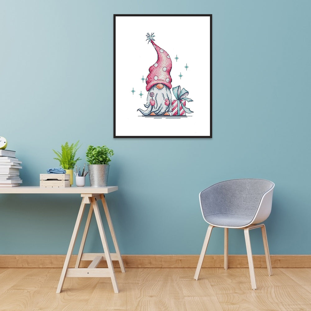 Gnome - 11CT Stamped Cross Stitch 30*40CM