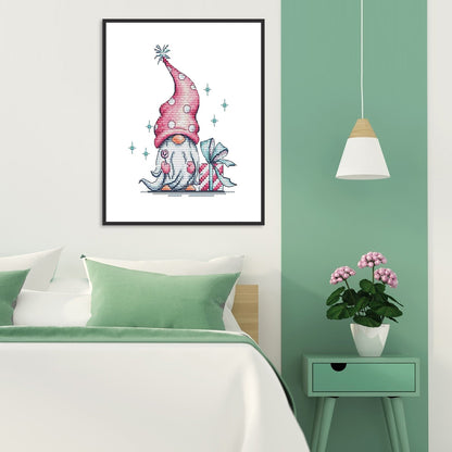 Gnome - 11CT Stamped Cross Stitch 30*40CM