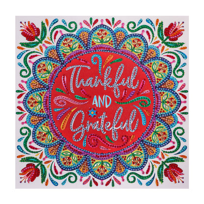 Datura - Special Shaped Drill Diamond Painting 30*30CM