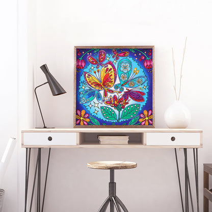 Butterfly - Special Shaped Drill Diamond Painting 30*30CM