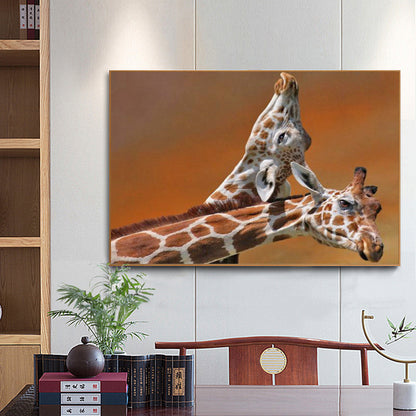 Giraffe - Full Round Drill Diamond Painting 30*40CM