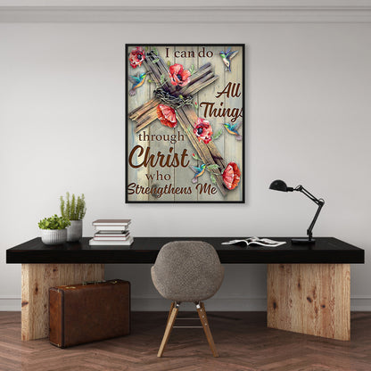 Cross Bird - Full Round Drill Diamond Painting 35*50CM