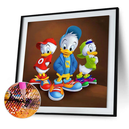 Donald Duck - Full Round Drill Diamond Painting 30*30CM