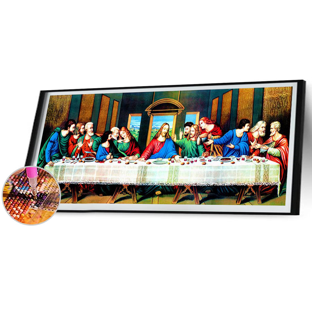 Final Dinner - Full Square Drill Diamond Painting 80*30CM