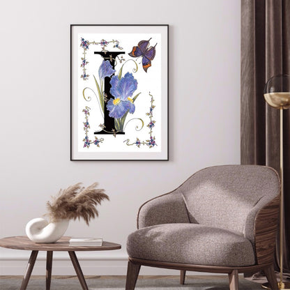 Flower - Full Round Drill Diamond Painting 30*40CM