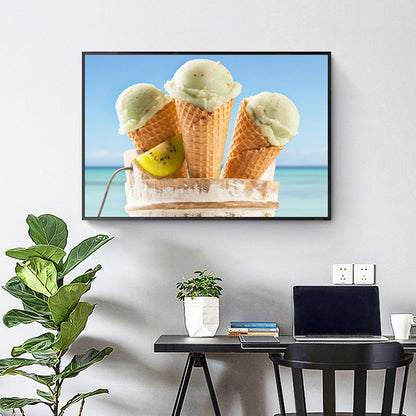 Ice-cream - Full Round Drill Diamond Painting 40*30CM