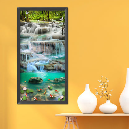 Waterfall - Full Square Drill Diamond Painting 45*85CM