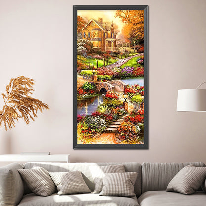 Garden - Full Square Drill Diamond Painting 45*85CM