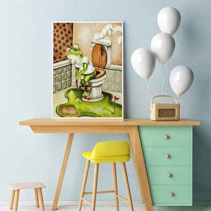 Toad - Full Round Drill Diamond Painting 30*40CM