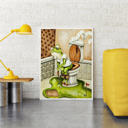 Toad - Full Round Drill Diamond Painting 30*40CM