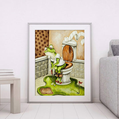 Toad - Full Round Drill Diamond Painting 30*40CM