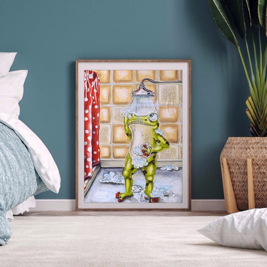 Toad - Full Round Drill Diamond Painting 30*40CM