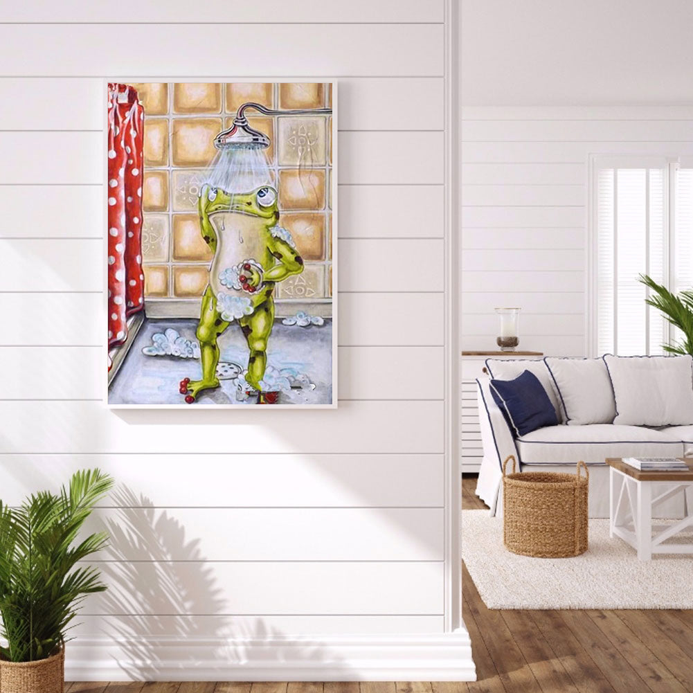 Toad - Full Round Drill Diamond Painting 30*40CM