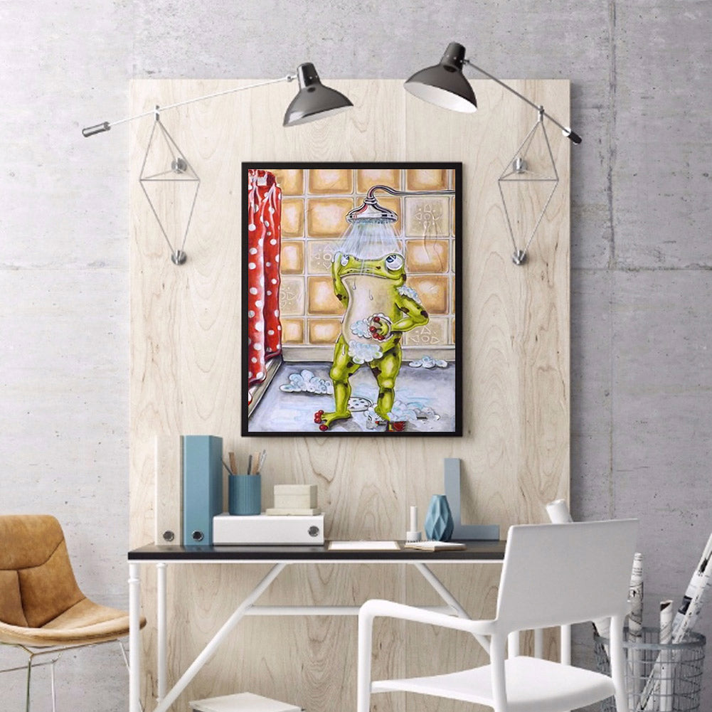 Toad - Full Round Drill Diamond Painting 30*40CM