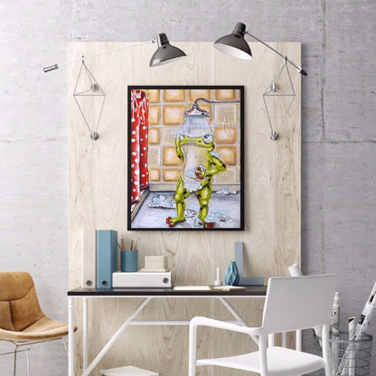 Toad - Full Round Drill Diamond Painting 30*40CM