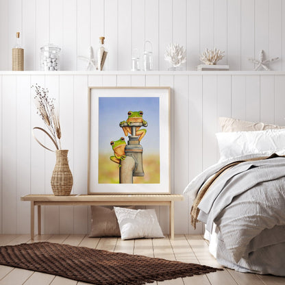 Toad - Full Round Drill Diamond Painting 30*40CM