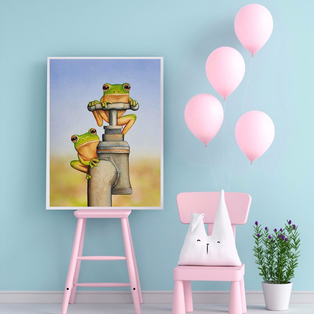 Toad - Full Round Drill Diamond Painting 30*40CM