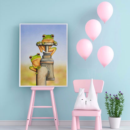 Toad - Full Round Drill Diamond Painting 30*40CM