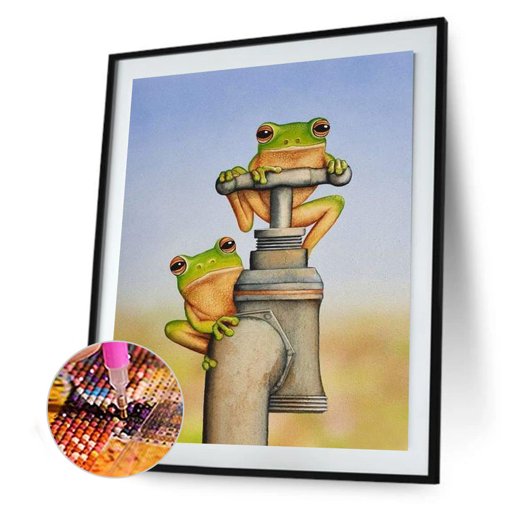 Toad - Full Round Drill Diamond Painting 30*40CM