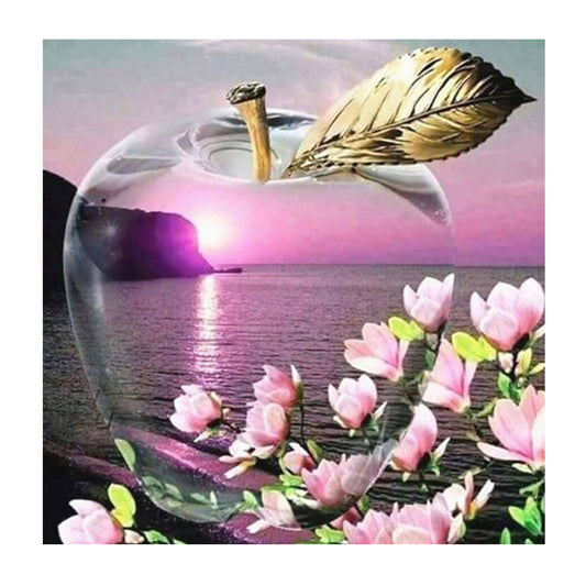 Crystal Apple - Full Round Drill Diamond Painting 30*30CM