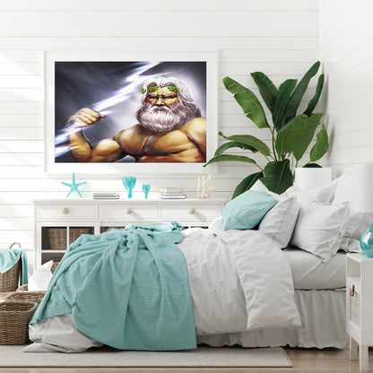 Muscle elderly - Full Round Drill Diamond Painting 40*30CM