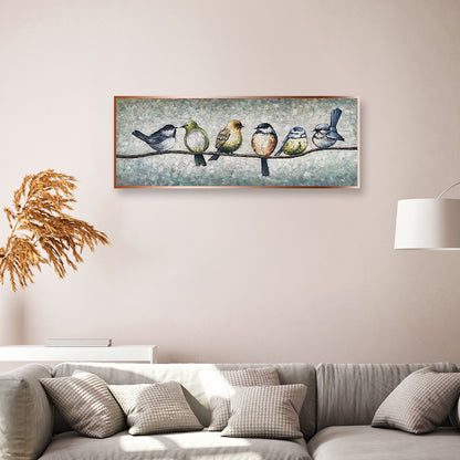 Sunset Bird - Full Round Drill Diamond Painting 80*30CM