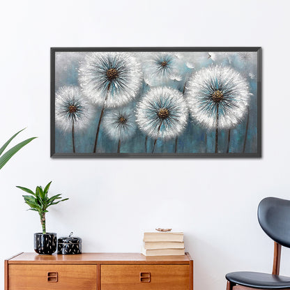 Dandelion - Full Round Drill Diamond Painting 80*40CM