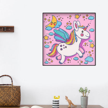 Unicorn - Special Shaped Drill Diamond Painting 30*30CM