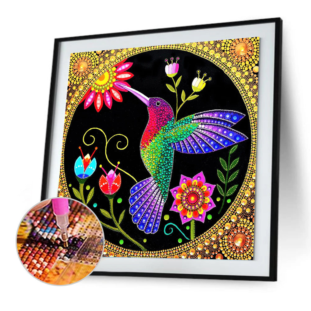 Bird - Special Shaped Drill Diamond Painting 30*30CM