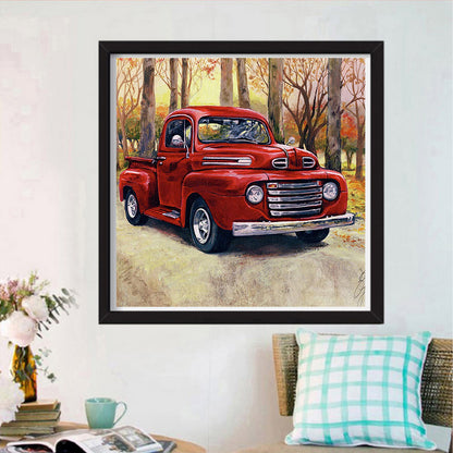 Car - Full Round Drill Diamond Painting 30*30CM