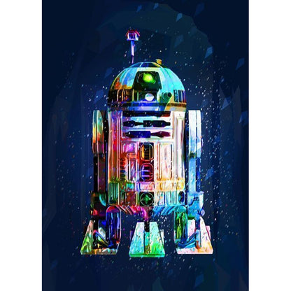 Spaceship - Full Round Drill Diamond Painting 30*40CM