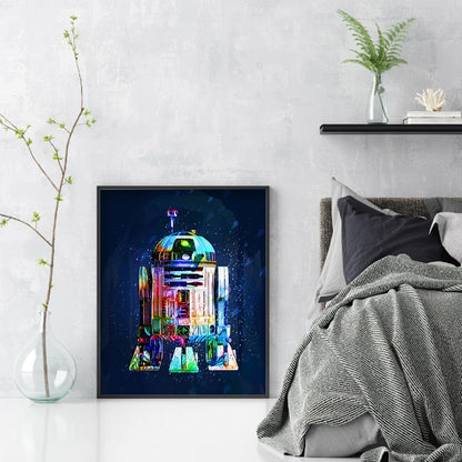 Spaceship - Full Round Drill Diamond Painting 30*40CM