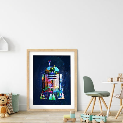 Spaceship - Full Round Drill Diamond Painting 30*40CM