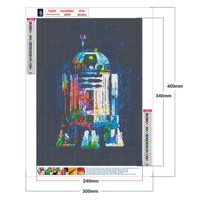 Spaceship - Full Round Drill Diamond Painting 30*40CM