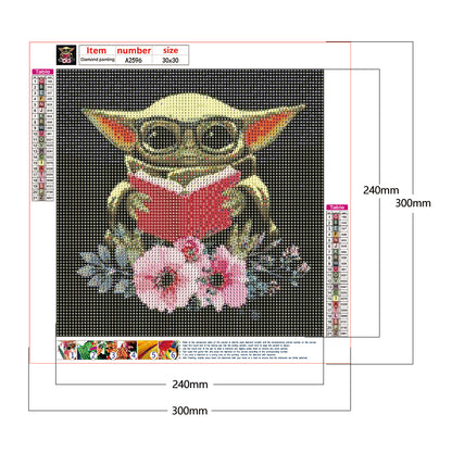 Yoda - Full Round Drill Diamond Painting 30*30CM