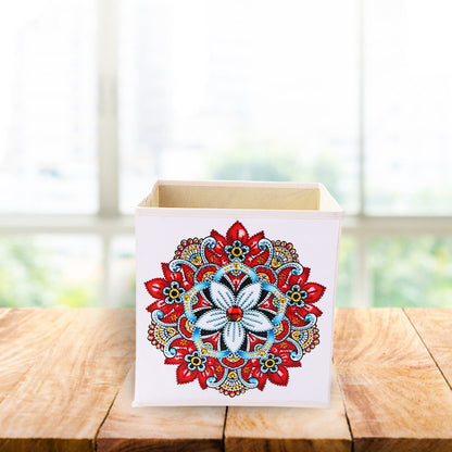 DIY Mandala Flower Rhinestone Oxford Cloth Storage Box Diamond Painting Kit