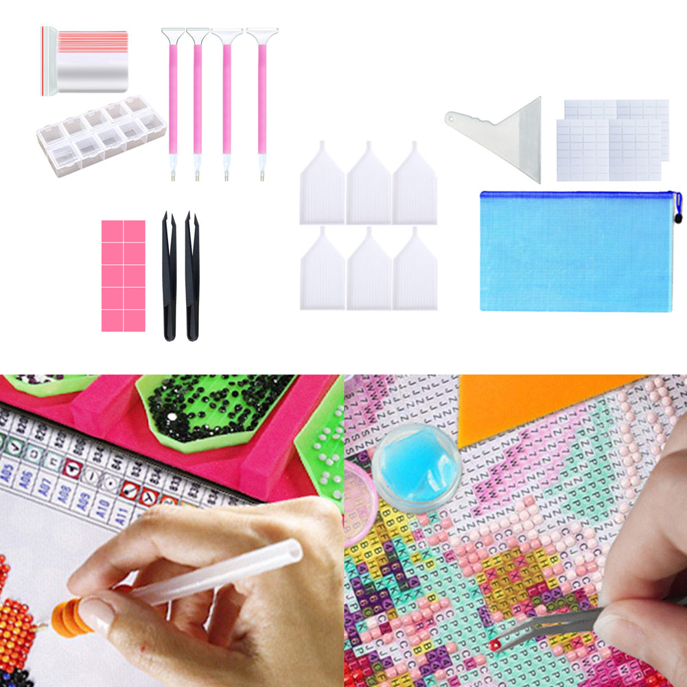 5D Diamond Painting Tool Angled Tip Point Drill Pen Kits DIY Sewing Crafts