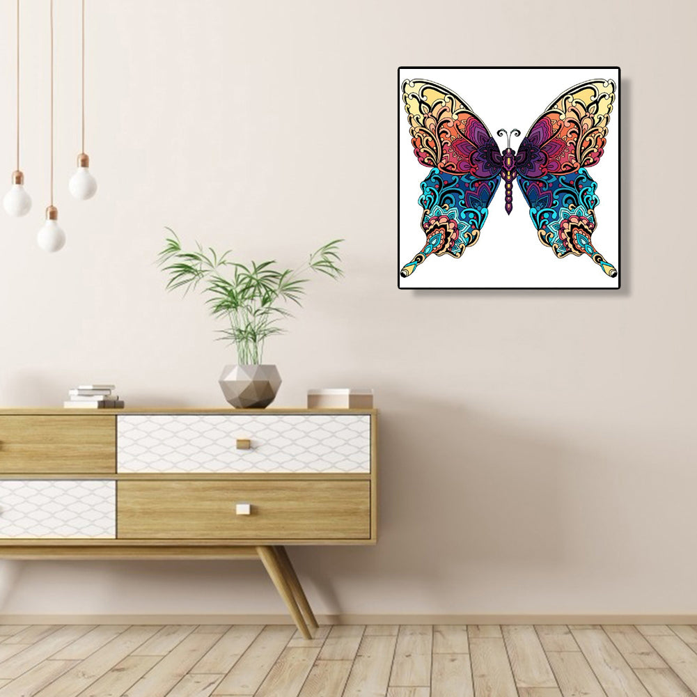 Butterfly - Special Shaped Drill Diamond Painting 30*30CM