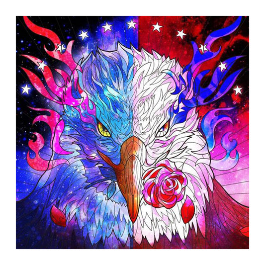 Eagle - Full Round Drill Diamond Painting 40*40CM