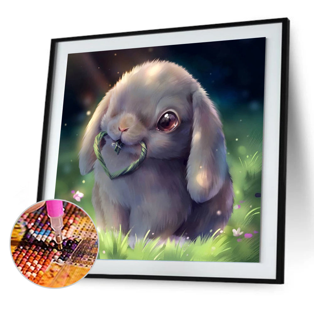 Rabbit - Full Square Drill Diamond Painting 30*30CM