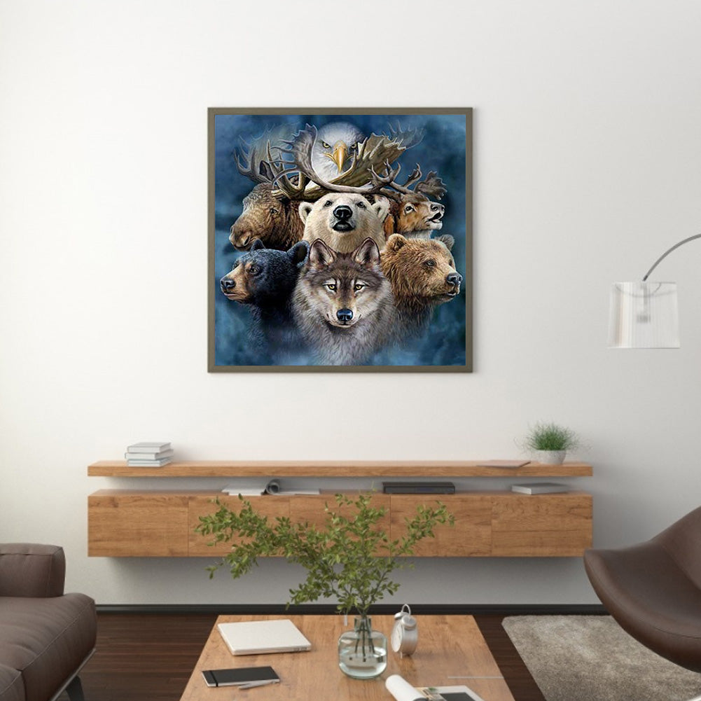 Animal - Full Round Drill Diamond Painting 30*30CM