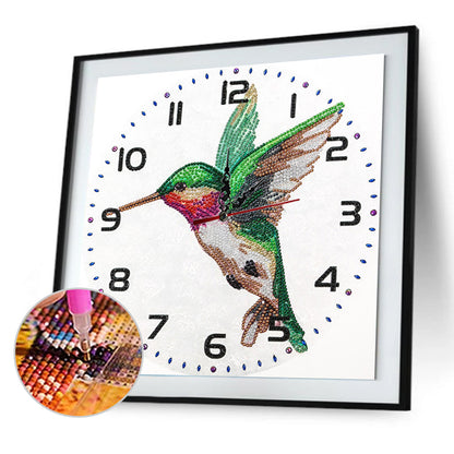 Animal Clock Part Special Shape Diamond DIY Painting Kit 5D Mosaic Clocks